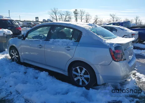 2012 Nissan Sentra 2.0 Sr from USA, damaged, VIN 3N1AB6AP3CL610269